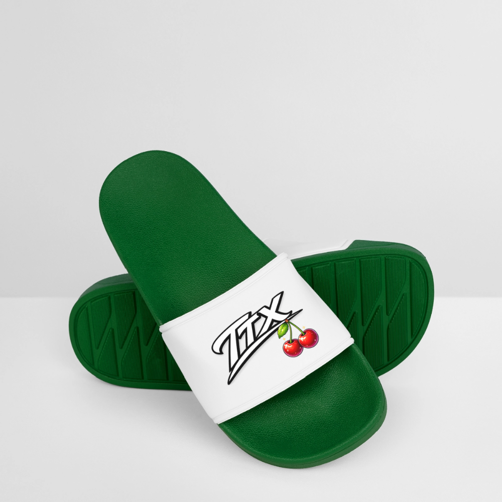 Ladies Badelatschen - Dunkelgrün