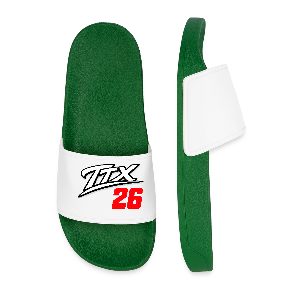 Herren Badelatschen - Dunkelgrün