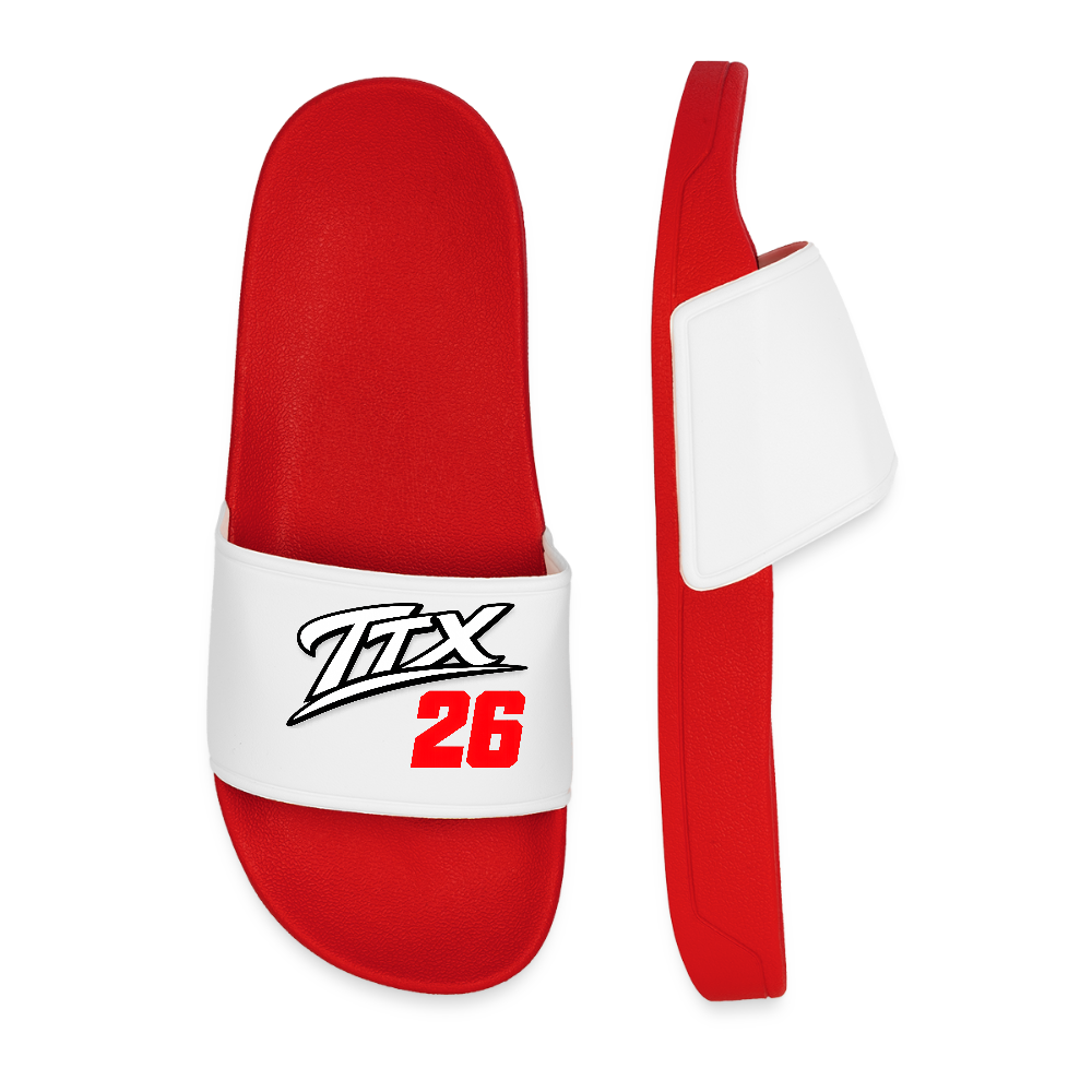 Herren Badelatschen - Rot