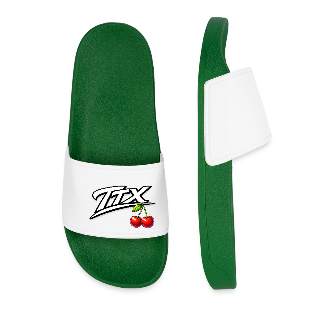 Ladies Badelatschen - Dunkelgrün