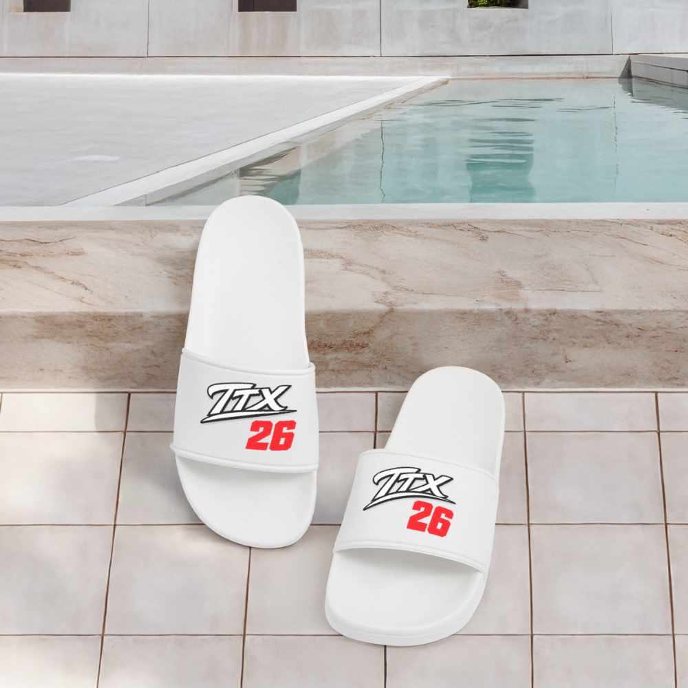 Herren Badelatschen - Weiß