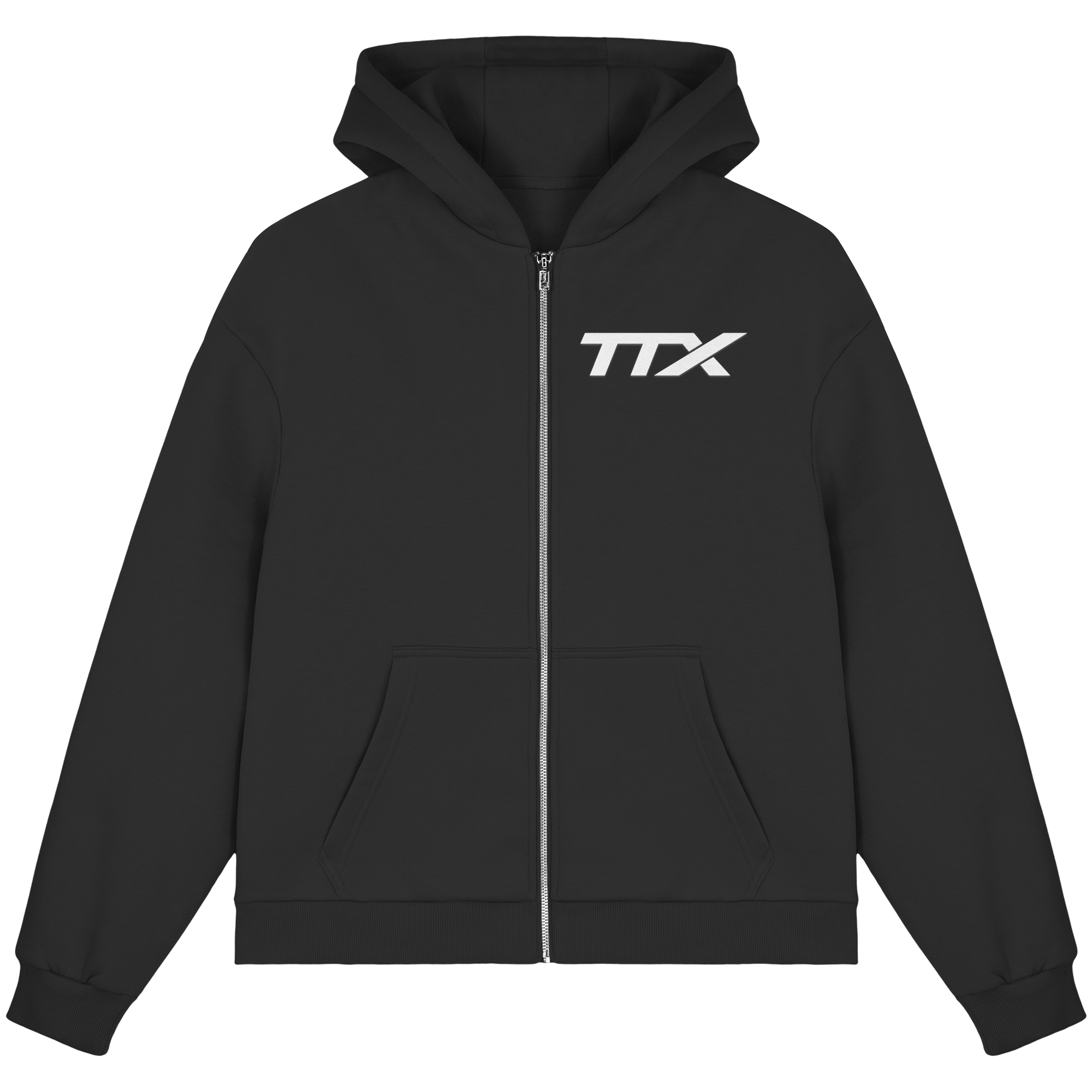 TestTronexx Zip Hoodie – Urban Tech Comfort - Fluffy Boxcut Zipper