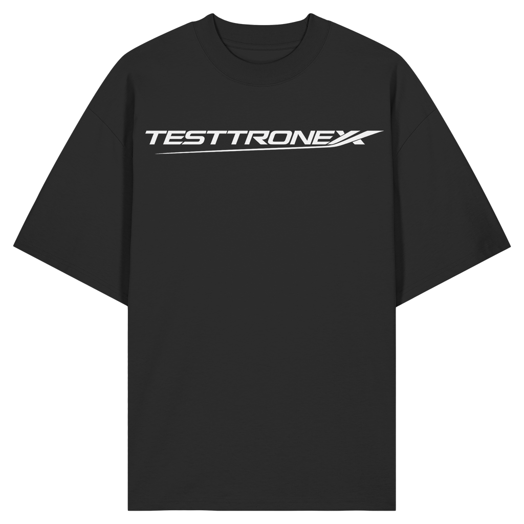 TestTronexx Oversized Tee – Black