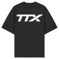 TTX Oversized Tee – Black / White