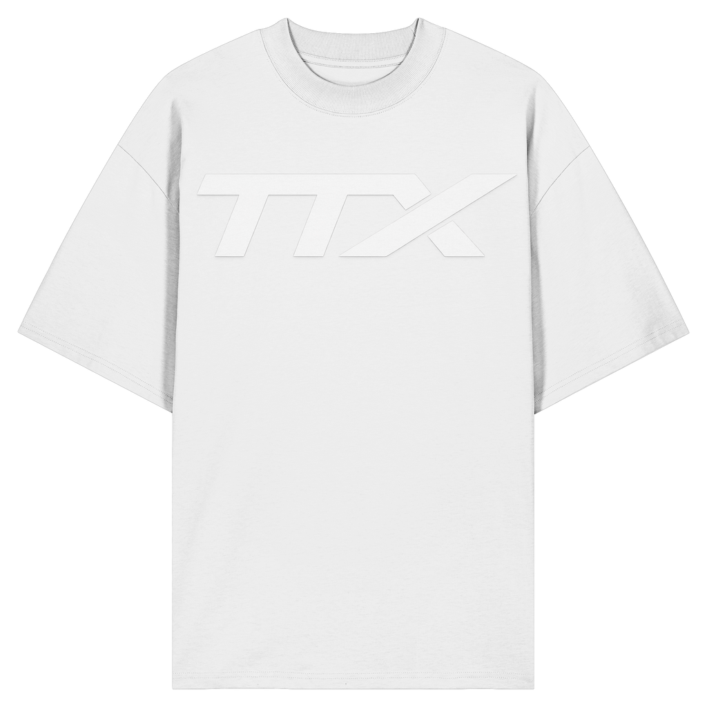 TTX Oversized Tee – Black / White